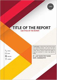 Image result for Blank Title Page Templates