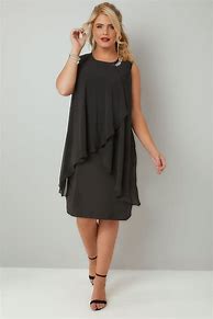 Image result for Plus Size Layered Dress