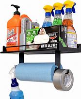 Image result for Garage Paper Towel Holder with Shelf