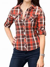 Image result for Women's Plaid Flannel Shirts