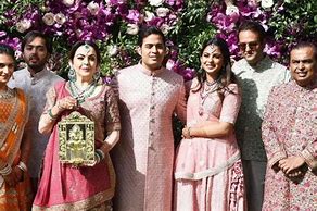 Image result for Mukesh Ambani Wedding Attire