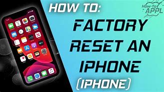 Image result for Restore iPhone to Factory Settings