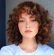 Image result for Hairstyles for Naturally Curly Hair with Bangs