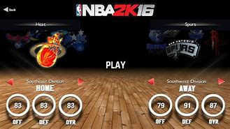 Image result for NBA 2K16 Mobile