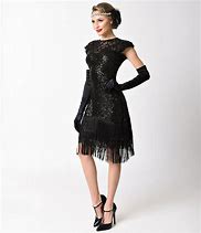 Image result for Flapper Dress From 20s
