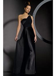 Image result for Black Silk Bridesmaid Dresses