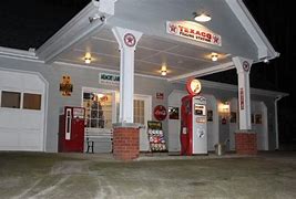 Image result for Gas Station Inspired Home Garage