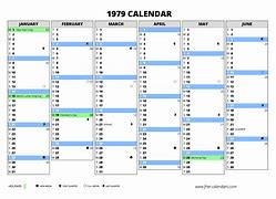 Image result for 1979 1980 Calendar