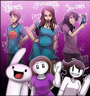 Image result for Jaiden Animations and Theodd1sout Fan Art