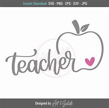 Image result for Shillouette f/Apple Teacher