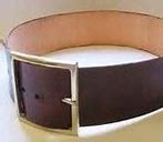 Image result for 2 Wide Leather Belts