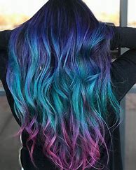 Image result for Purple Blue Teal Hair