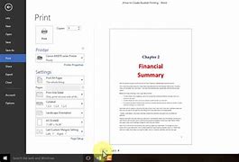 Image result for How to Print a Booklet