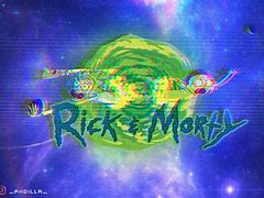 Image result for Rick and Morty Glitch Wallpaper
