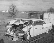 Image result for Smashed Cars 50s