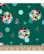 Image result for Minnie Mouse Christmas Fabric