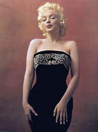 Image result for Marilyn Monroe Black Dresses