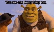 Image result for Shrek Kitty GIF