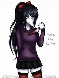 Image result for Creepypasta Nina The Killer Anime