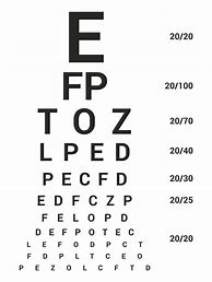 Image result for Pediatric Snellen Eye Chart