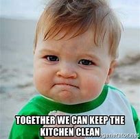 Image result for Funny Kitchen Clean Up Cartoons