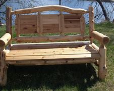 Image result for Log Benches