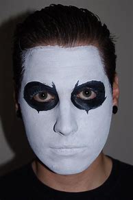 Image result for Black and White Face Paint