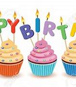 Image result for Free Happy Birthday Cupcake Clip Art