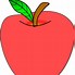 Image result for Red Apple Clip Art Black Background
