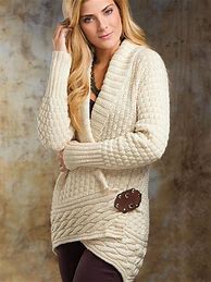 Image result for Wrap Cardigan Knitting Pattern