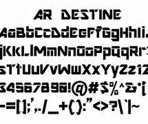 Image result for AR Fonts