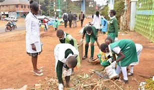 Image result for African School Cleaning