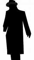 Image result for Man in Hat Silhouette