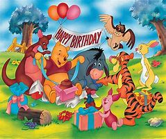 Image result for Pooh Happy Birthday Magicandy