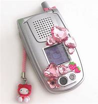 Image result for 2000 Flip Phone Pink Charm