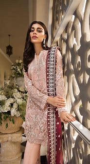Image result for Pakistani Chiffon Dresses