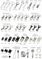 Image result for Lanyard Snap Clips