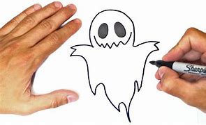 Image result for How to Draw a Cartoon Ghost