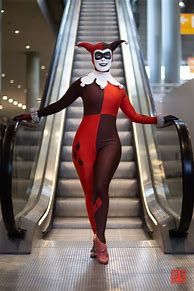 Image result for Harley Quinn Jester Cosplay