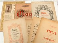 Image result for Sheet Music Collectable