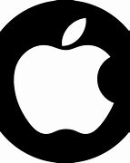 Image result for White Small Apple Logo