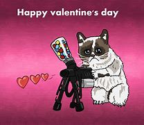 Image result for Grumpy Cat Valentine