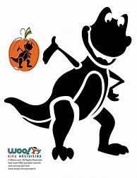 Image result for Dinosaur Pumpkin Stencils Free Printable