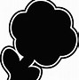 Image result for Simple Flower Clip Art Black White