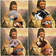 Image result for Anime Jesus Meme