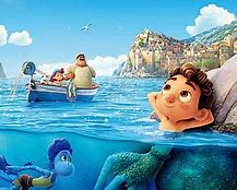 Image result for Luca Disney Beach Background