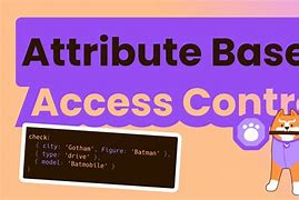 Image result for Attribute Based Access Control Icon
