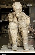 Image result for Petrified People From the Eruption of Pompeii