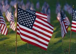 Image result for Memorial Day Flag Display