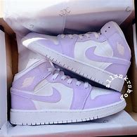 Image result for Blue and Purple Jordan's